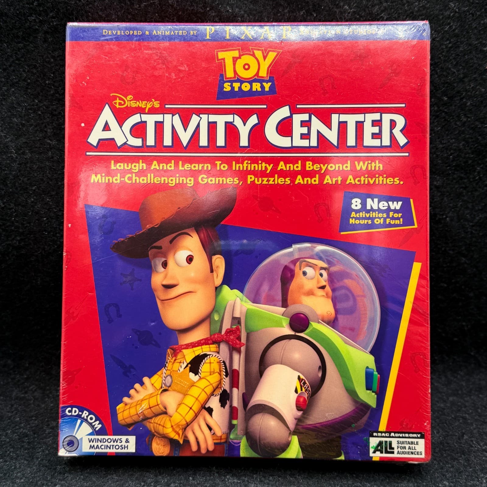 Disney's Toy Story Activity Center (Windows/Mac, 1996) Big Box Brand New