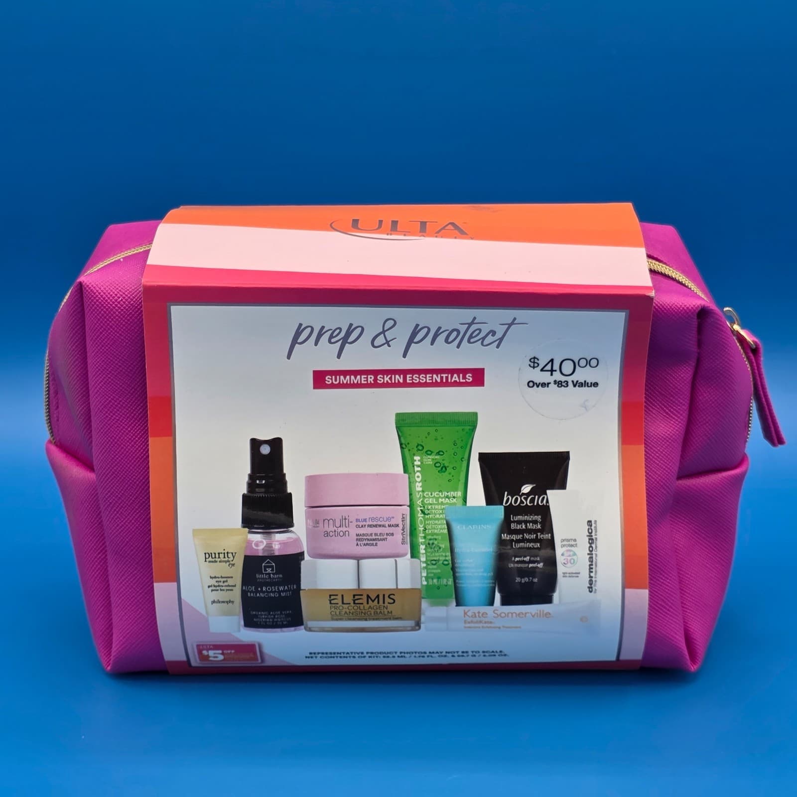 Ulta Prep & Protect Summer Skin Essentials $40 Value Gift Set