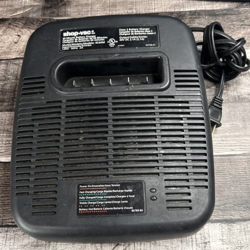 Shopvac 40V 60 Minute Battery Charger- RC60M