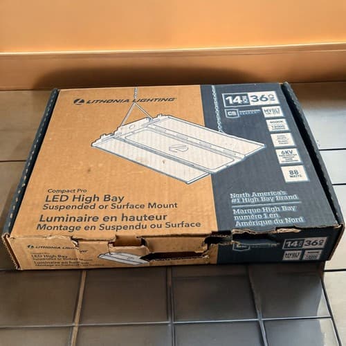 Lithonia Lighting CPHB 12LM MVOLT 40K Contractor Select Compact - White
