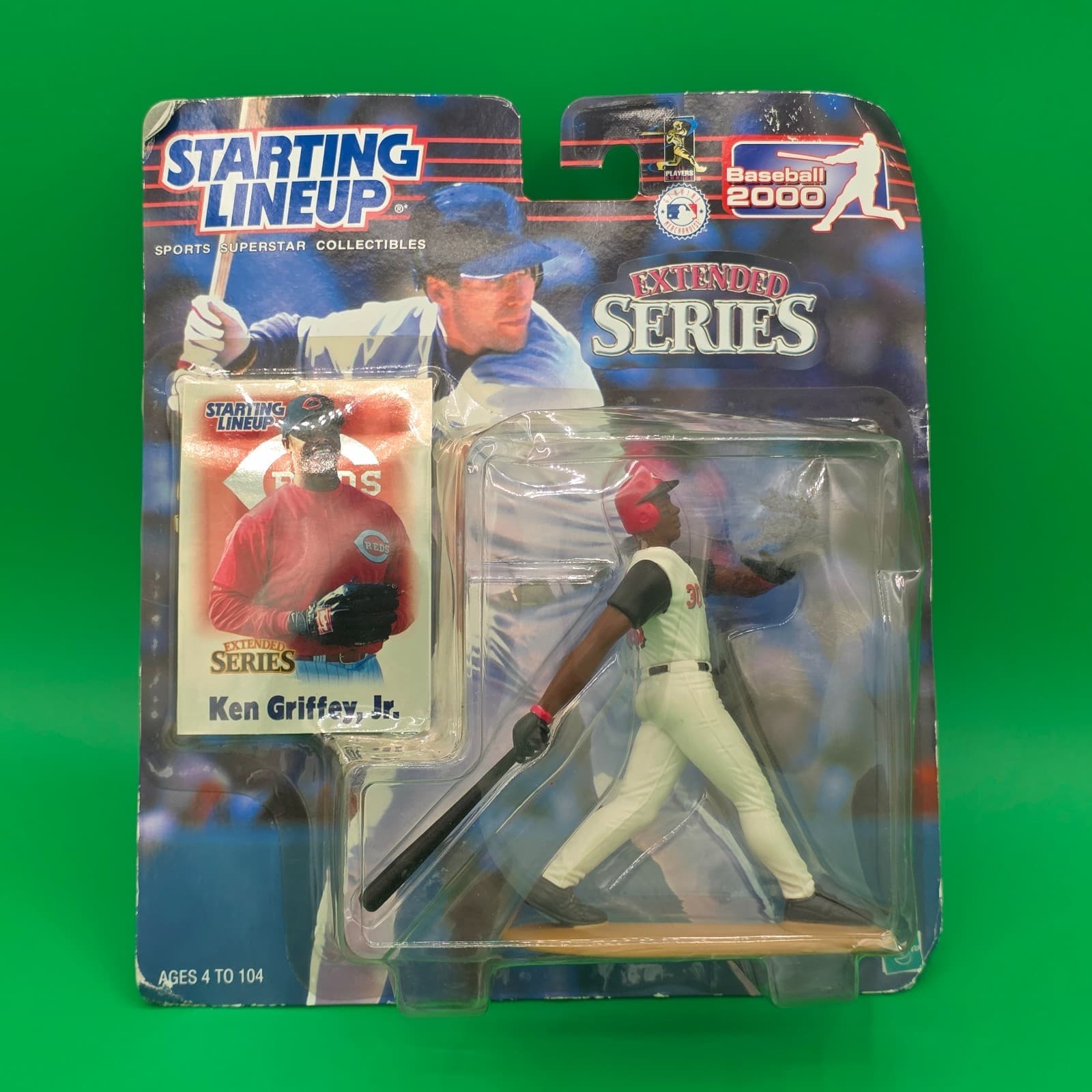 Starting Lineup Extended Series Ken Griffey Jr Action Figure 2000 Hasbro New