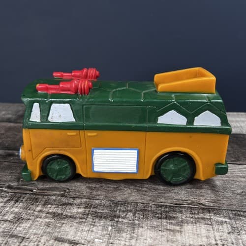 1989 Teenage Mutant Ninja Turtles TMNT Pizza Party Van Wagon Floating Soap Dish