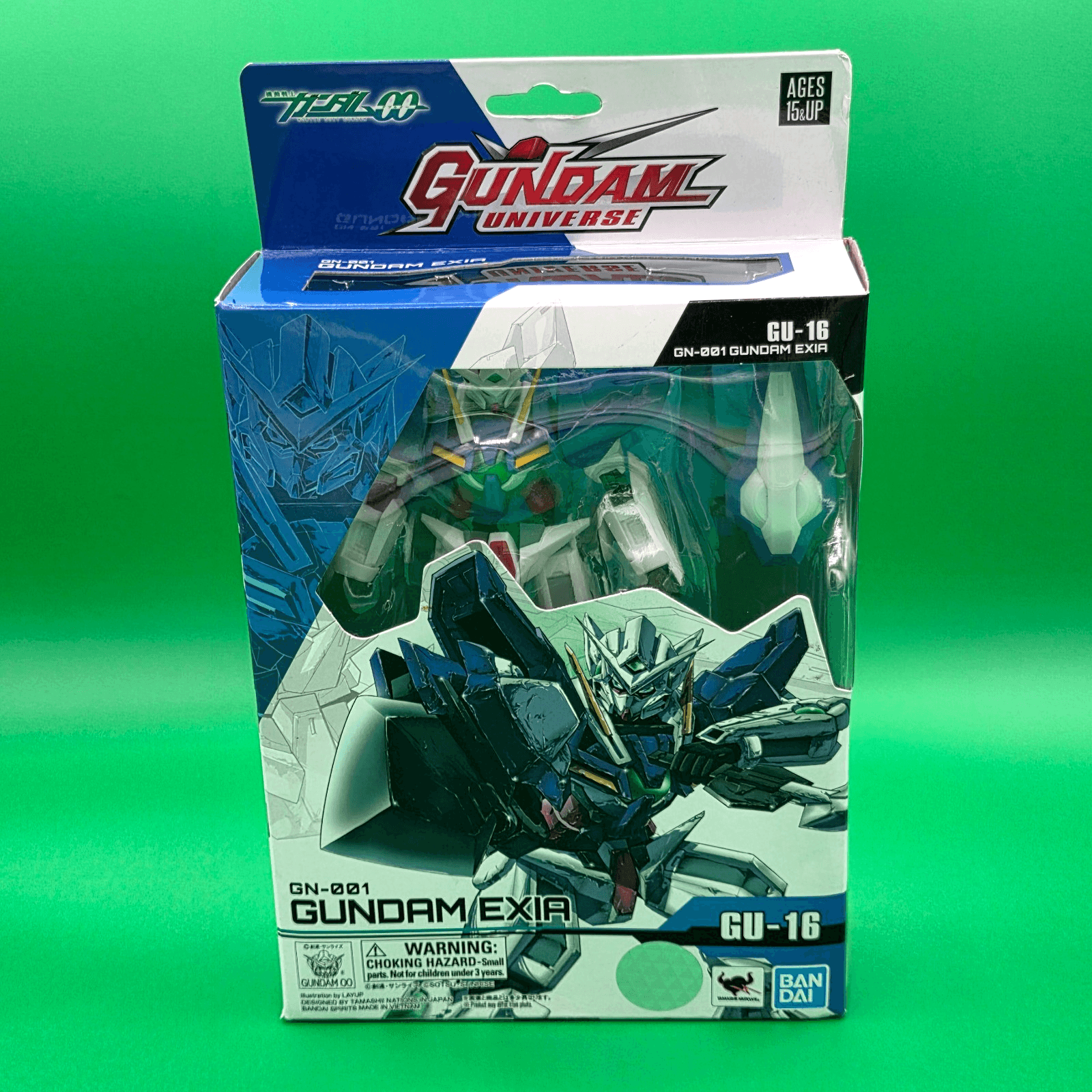 (NEW) Bandai Gundam Universe GU-16 GN-001 GUNDAM EXIA 6" Action Figure