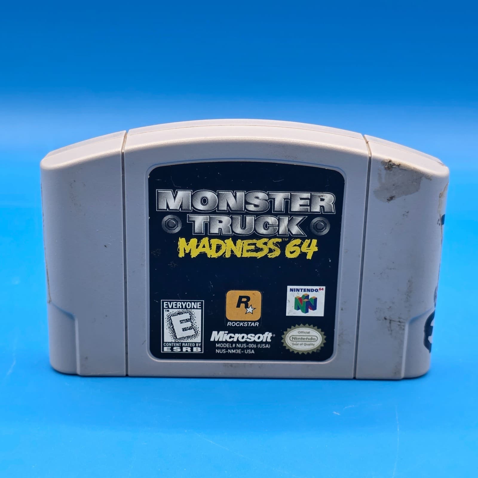 Monster Truck Madness 64 (Nintendo 64, 1999) N64 Cartridge and Tested