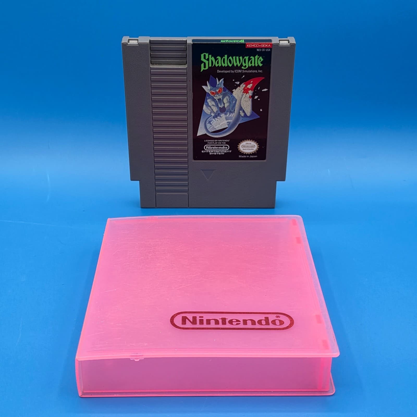Shadowgate w/ Case (Nintendo Entertainment System, NES, 1989) Tested Working