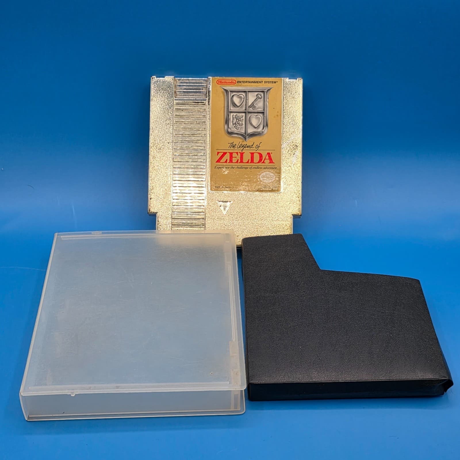 The Legend Of Zelda Nintendo NES Gold Video Game Cartridge With Case