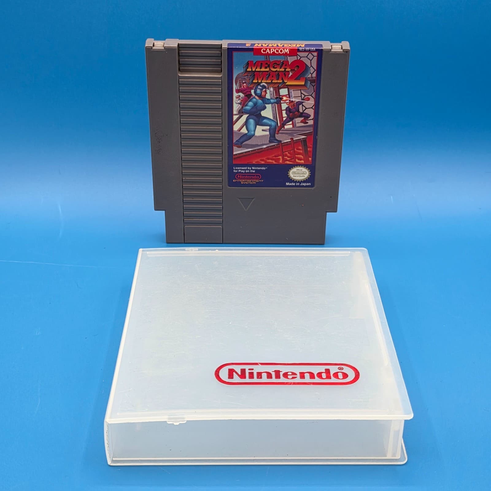 Mega Man 2 w/ Case (Nintendo Entertainment System, 1989) Cart Only Tested