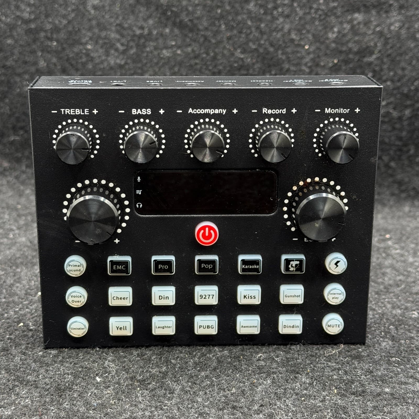 Squarock V8S Mixer ποΈποΈ Podcast Controller Black β No Accessories