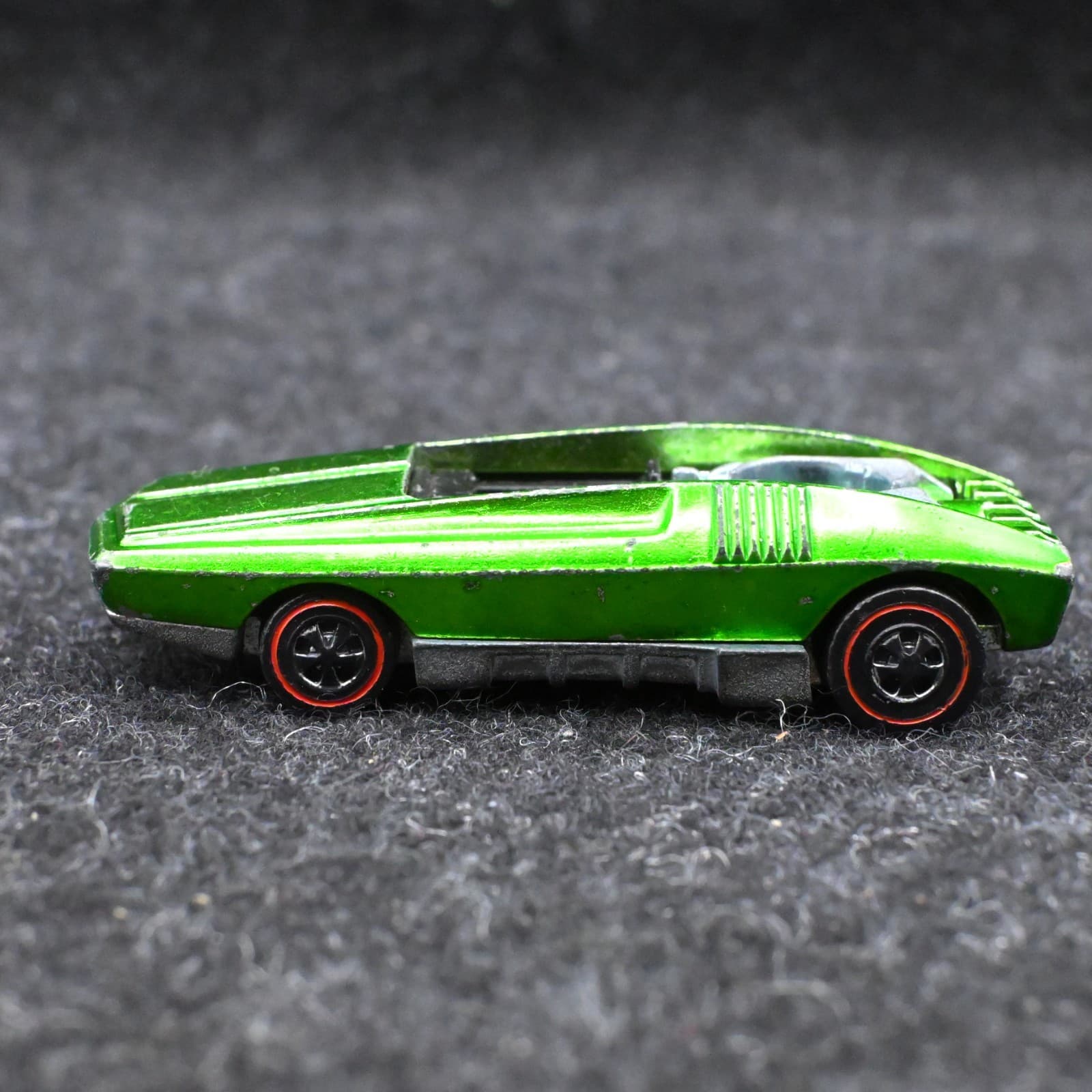 Vintage Original Aqua Whip Creamer Redline Hotwheel Diecast Car