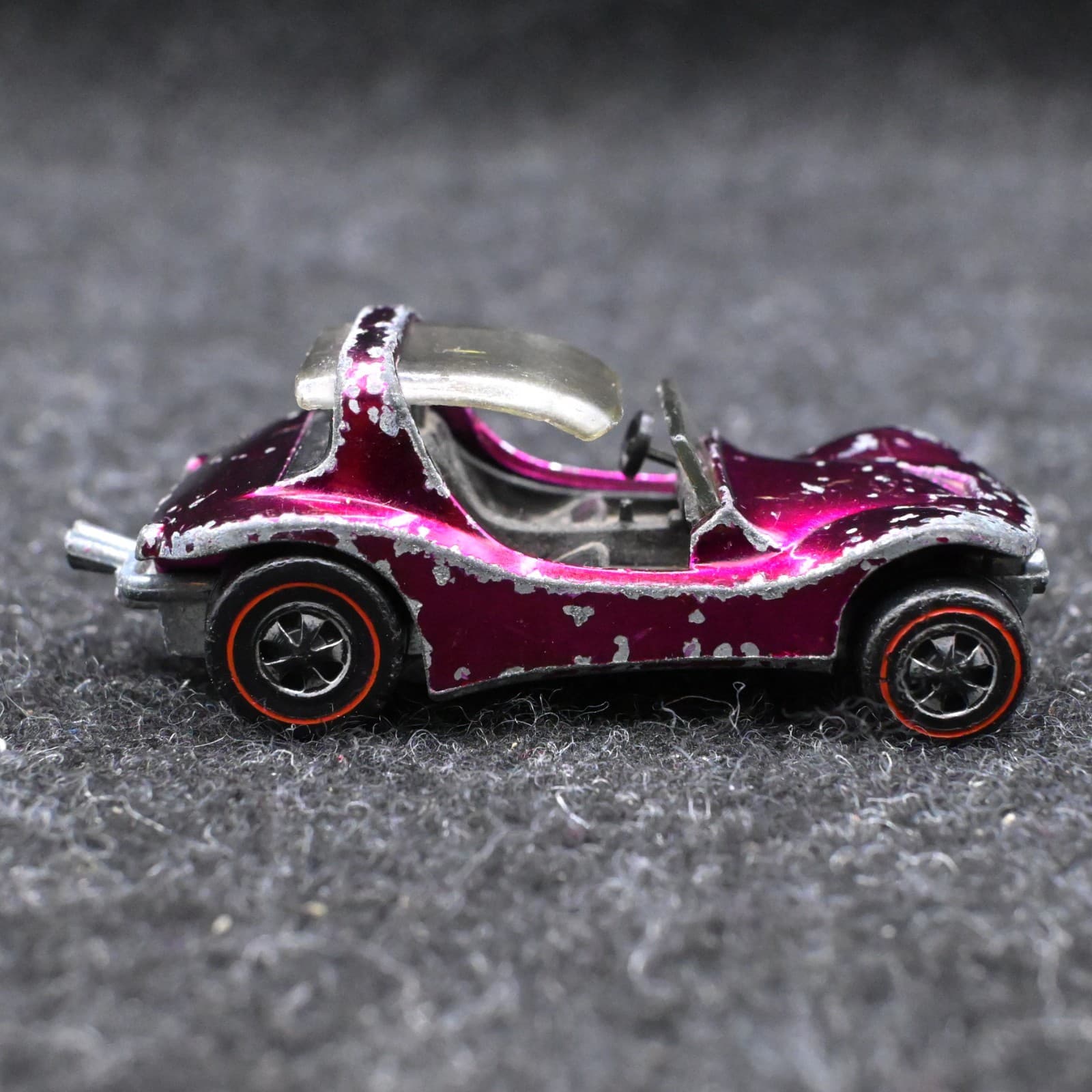 Hot Wheels Car1970 Hot Wheels Redline Sand Crab In Magenta Or Hot Pink Color