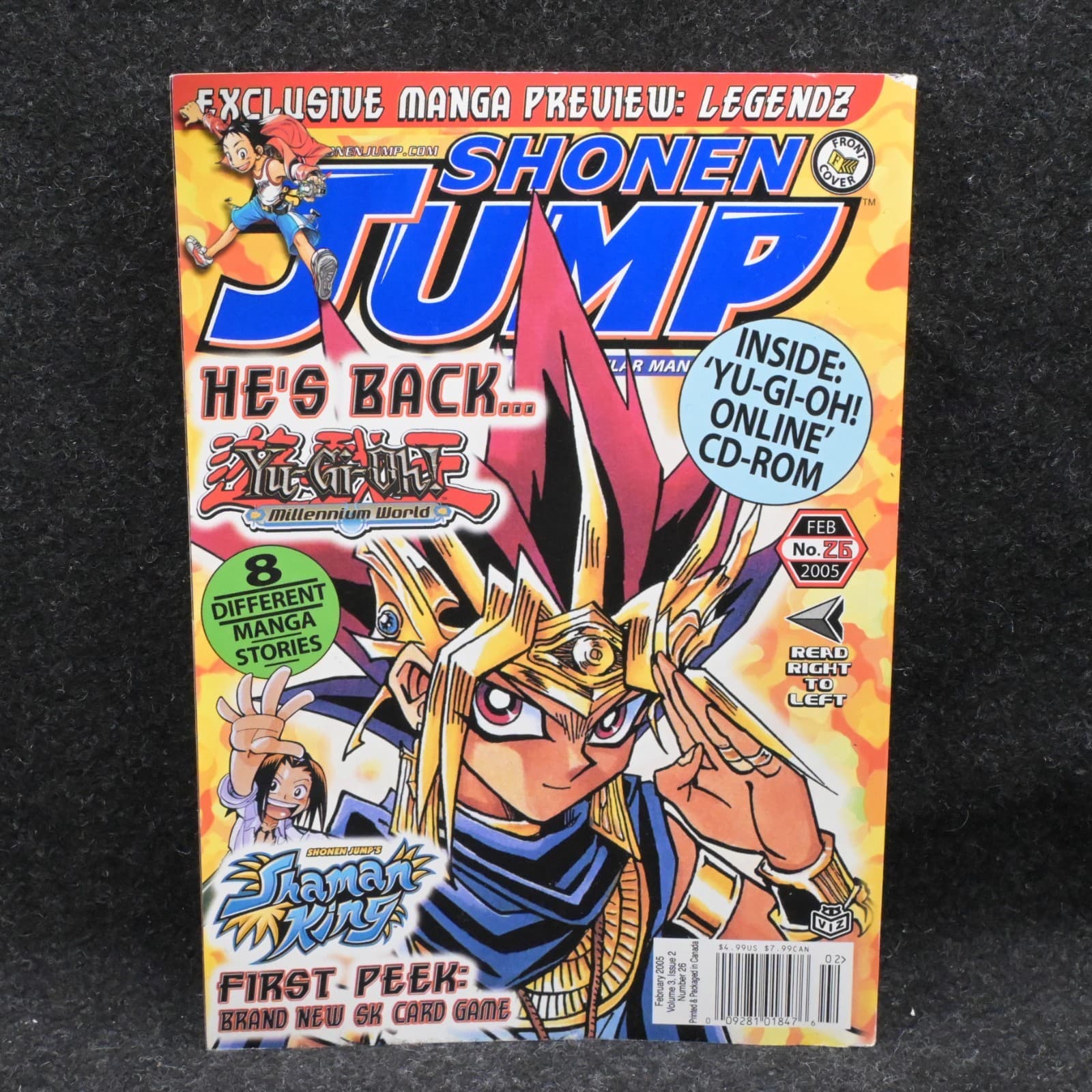 Shonen Jump Magazine February 2005 Volume 3 Issue 2