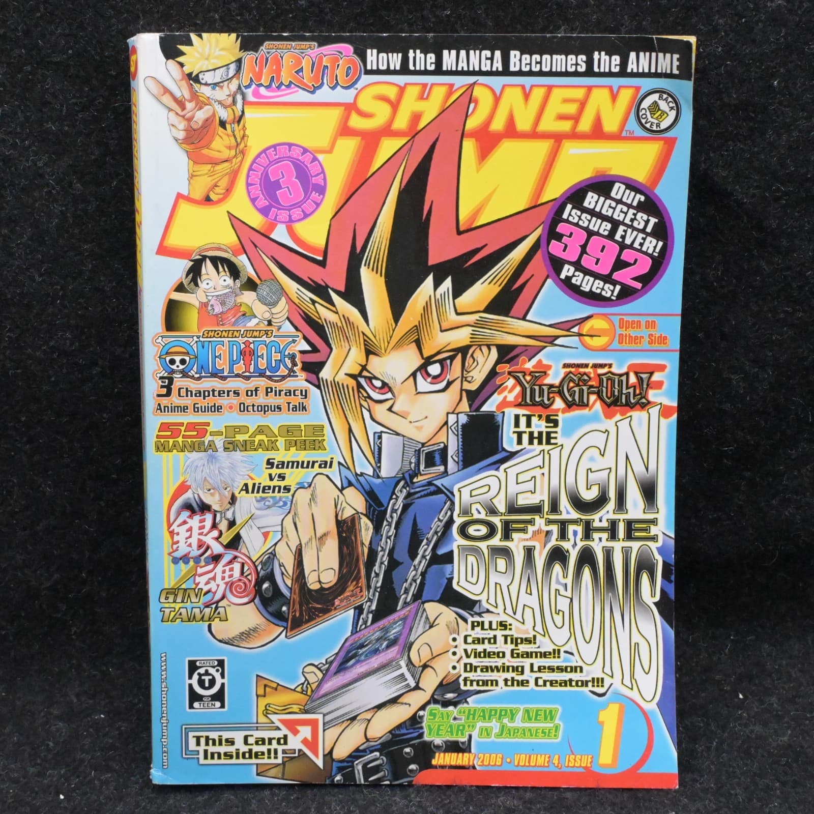 Shonen Jump 2006 Reign Of The Dragons Vol 4, Issue 1 #37 Manga