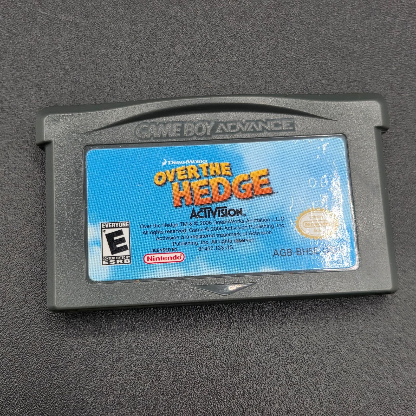 Over the Hedge (Nintendo Game Boy Advance, 2006) GBA Cart Only Tested