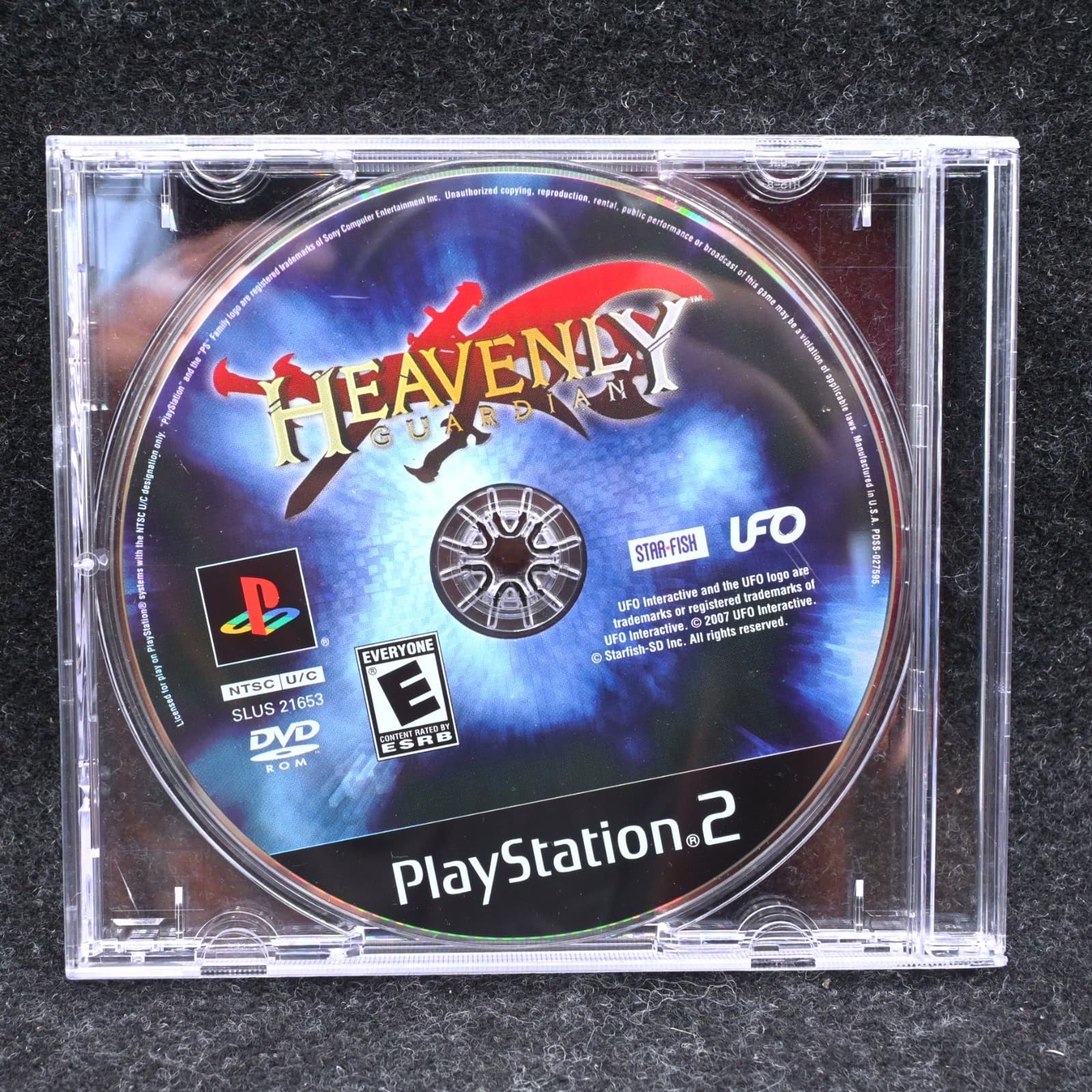 Heavenly Guardian (Sony PlayStation 2, 2008) PS2 Disc Only