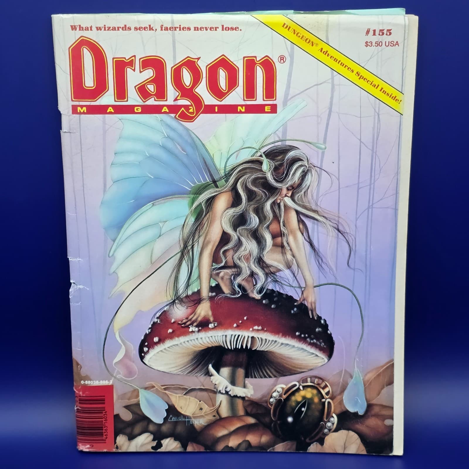 Dragon Magazine #155 VG 4.0 1990