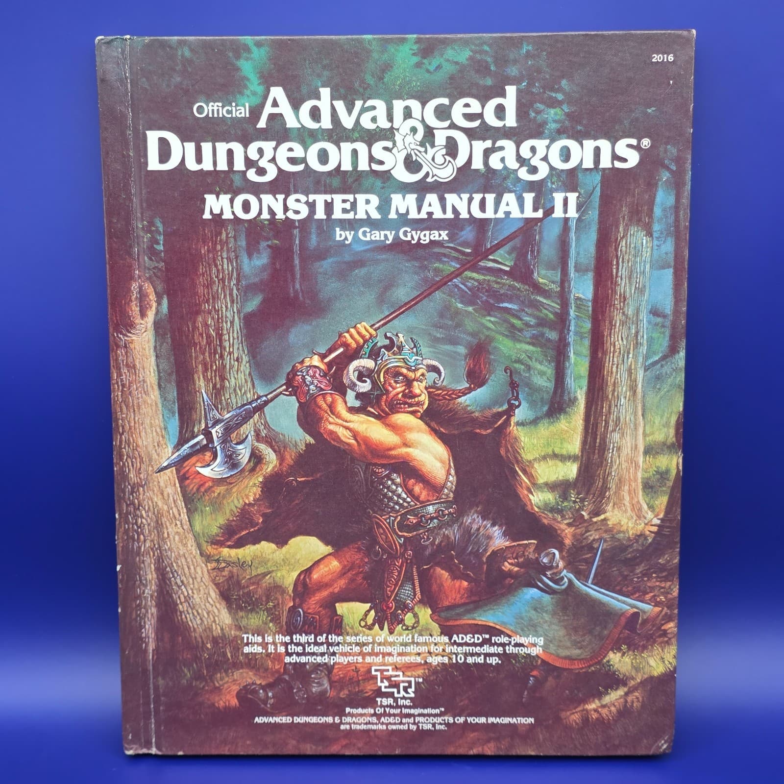 Advanced Dungeons & Dragons Monster Manual 2 II TSR2016 1983 AD&D Book