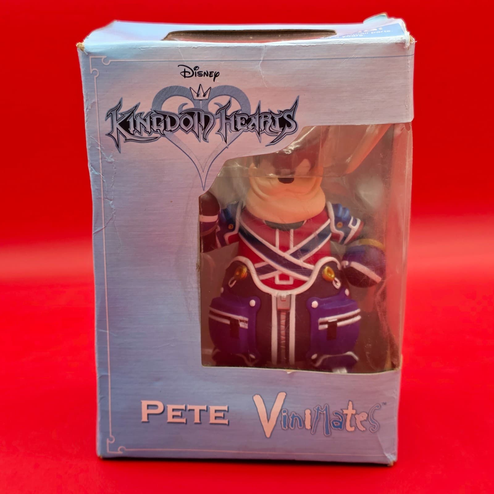 NEW 2018 DISNEY KINGDOM HEARTS VINIMATES DIAMOND SELECT TOYS PETE FIGURE Sealed