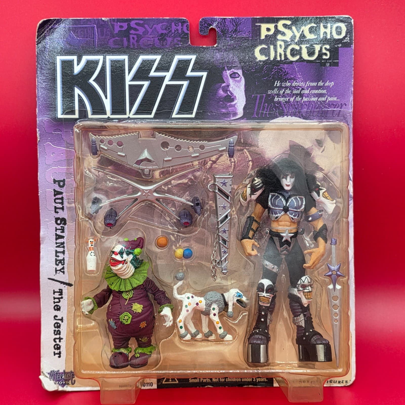 NEW Action Figures McFarlane Kiss Psycho Circus Paul Stanley The Jester