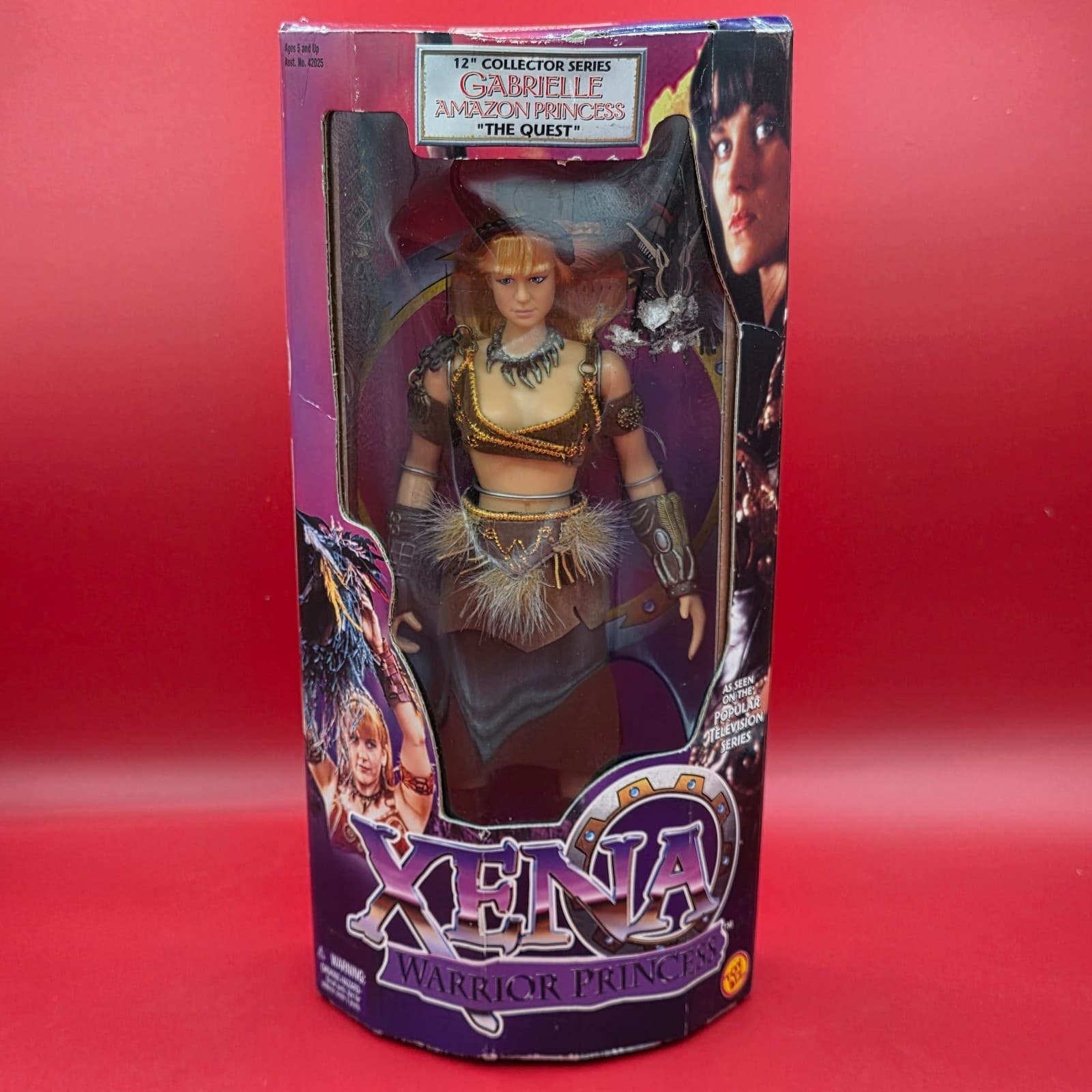 Xena Warrior Princess GABRIELLE AMAZON PRINCESS 12 inch "The Quest" (1999) New