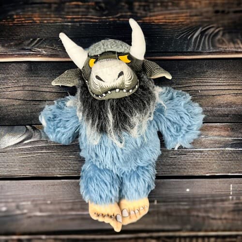 Vintage 1963 Bernard 7” Maurice Sendak Plush Where the Wild Things Are Rare