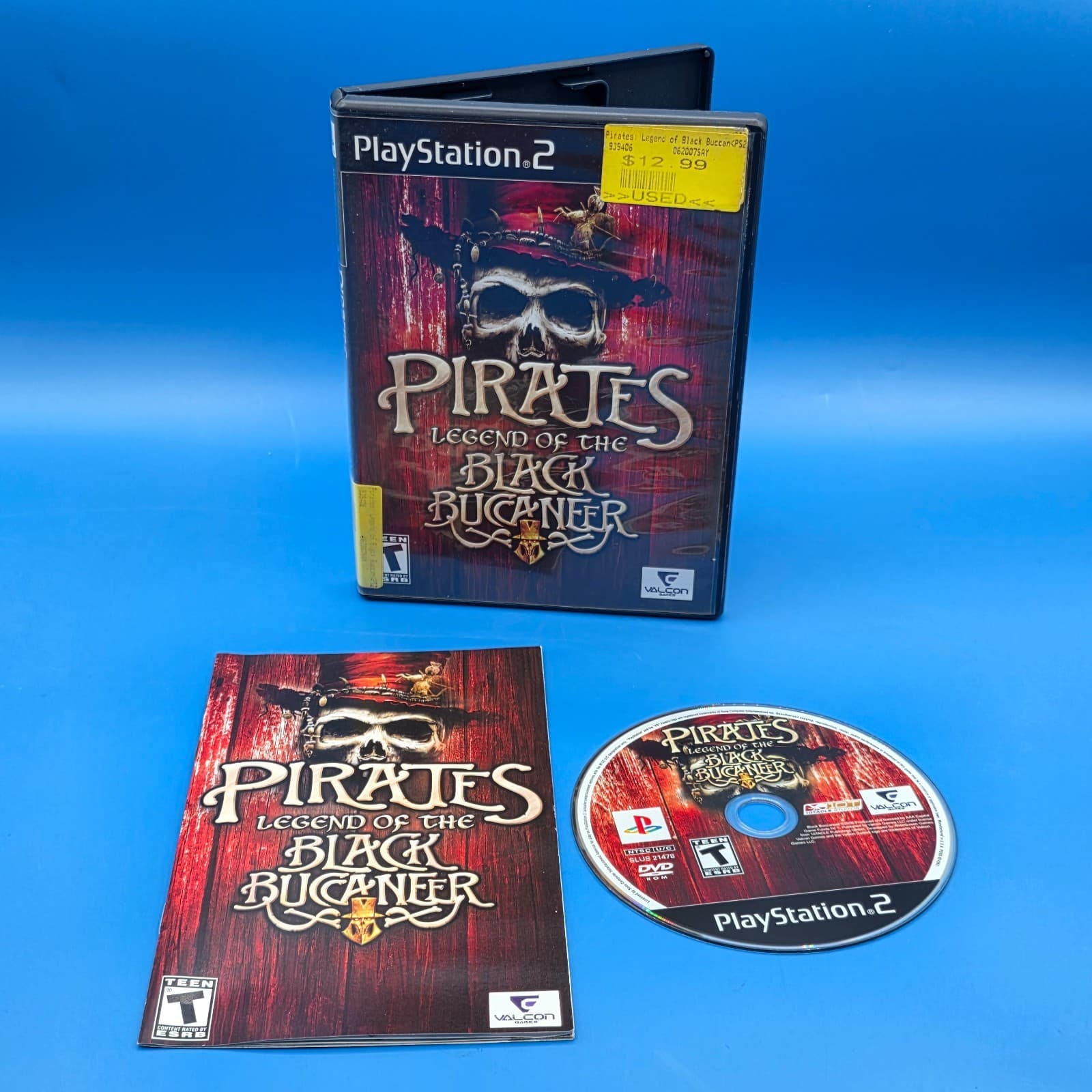 Pirates: Legend of the Black Buccaneer (Sony PlayStation 2, 2006) CIB w/ Manual