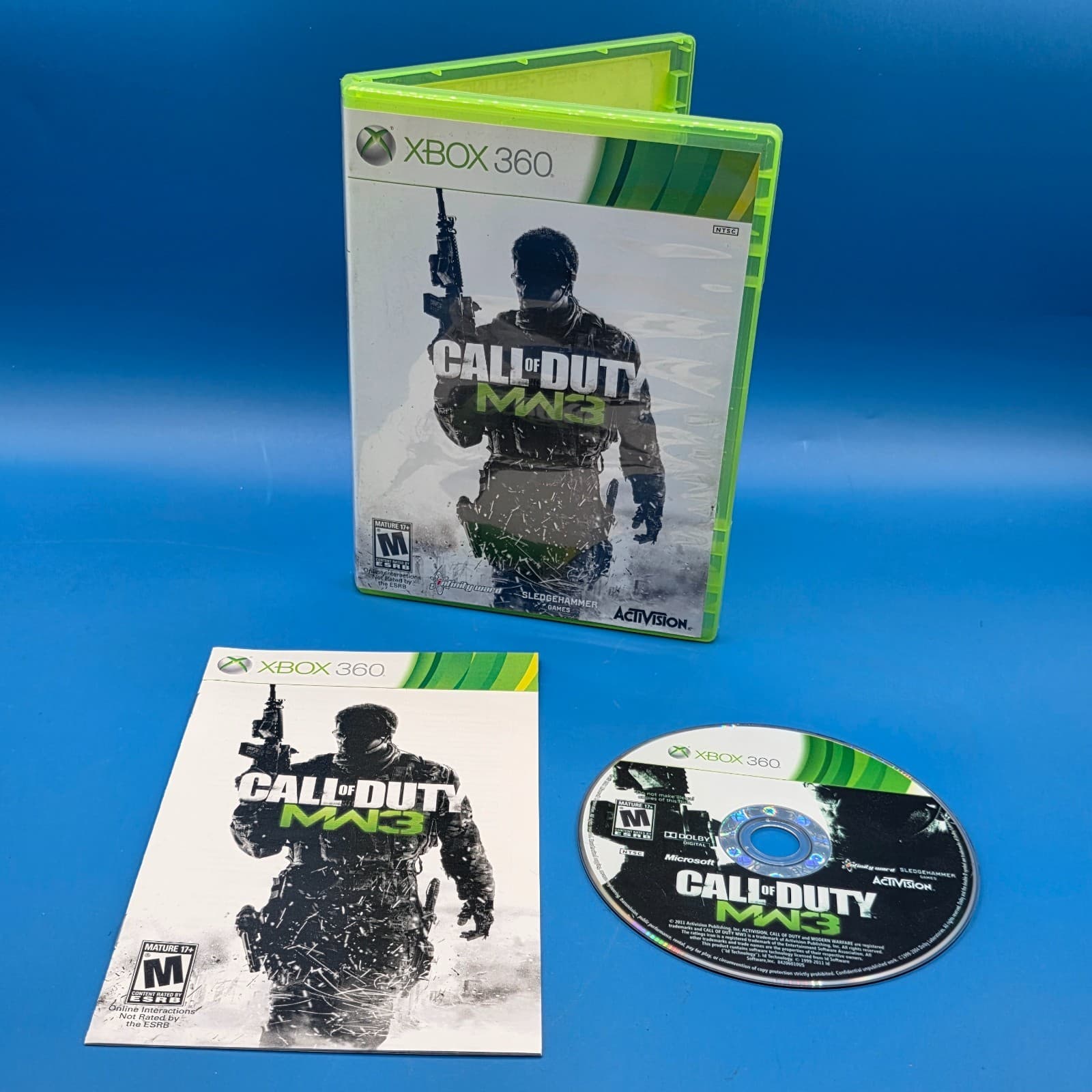 Call Of Duty: Modern Warfare 3 MW3 (Xbox 360) CIB COMPLETE & TESTED