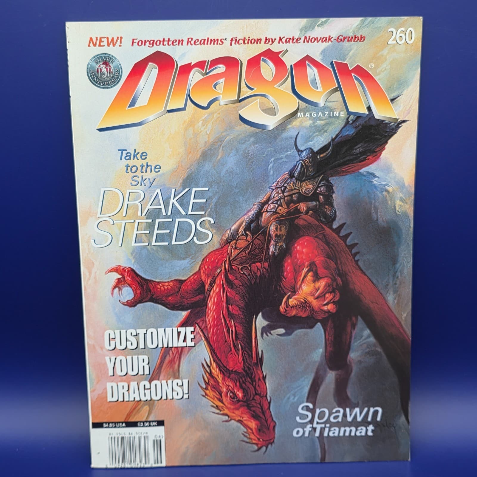 Dragon Magazine Fantasy #260 RPG DRAKE STEEDS Spawn of Tiamat Forgotten Realms