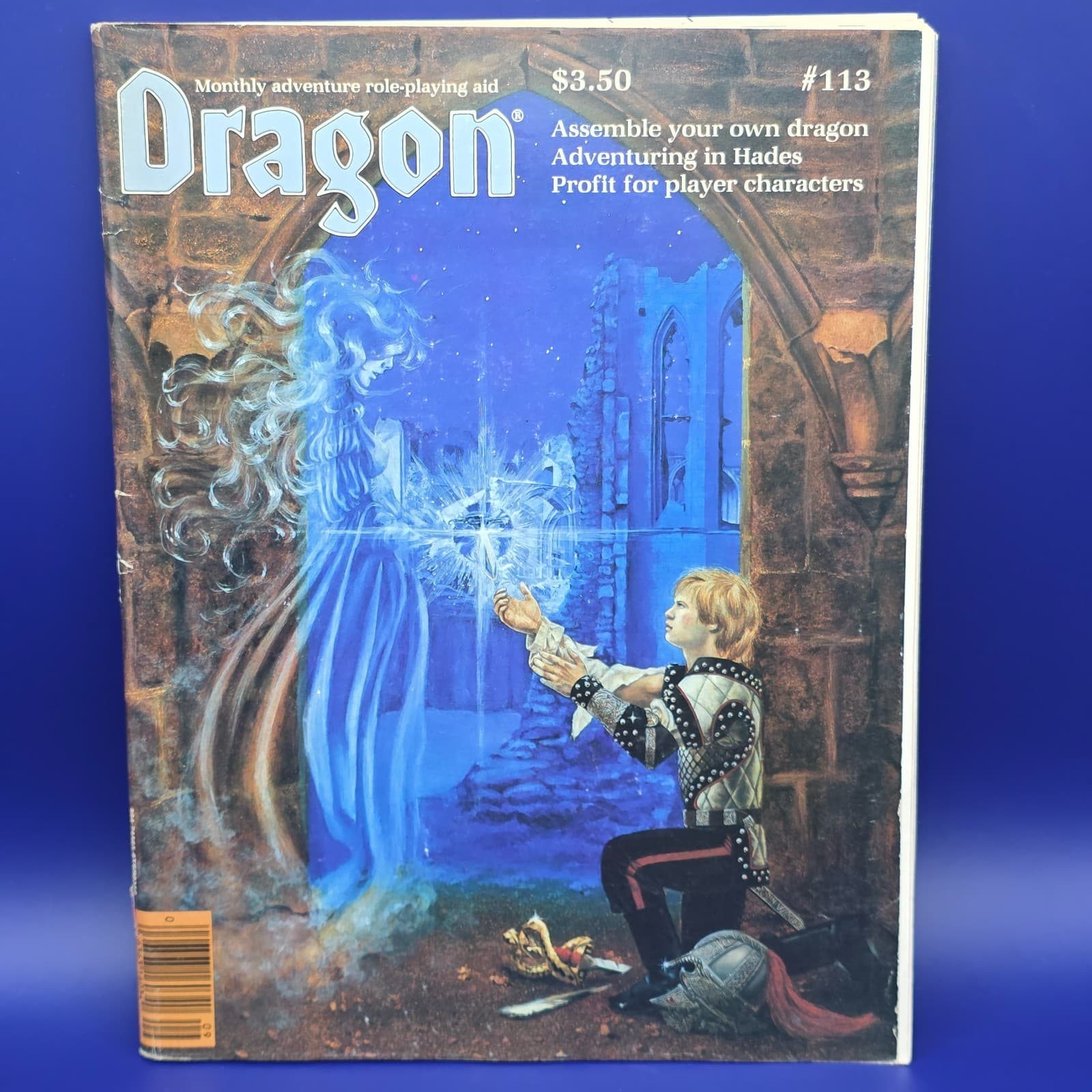 Dragon Magazine #113 w/ attached Dragon TSR D&D