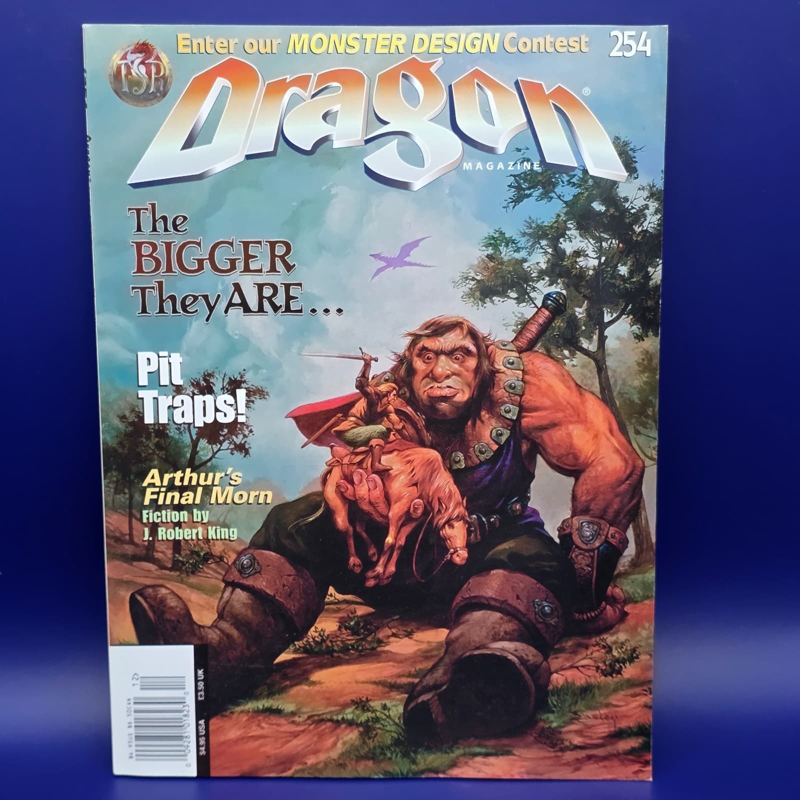 TSR Dragon Magazine #254 "Giants, Pit Traps!, Are you Proficient"