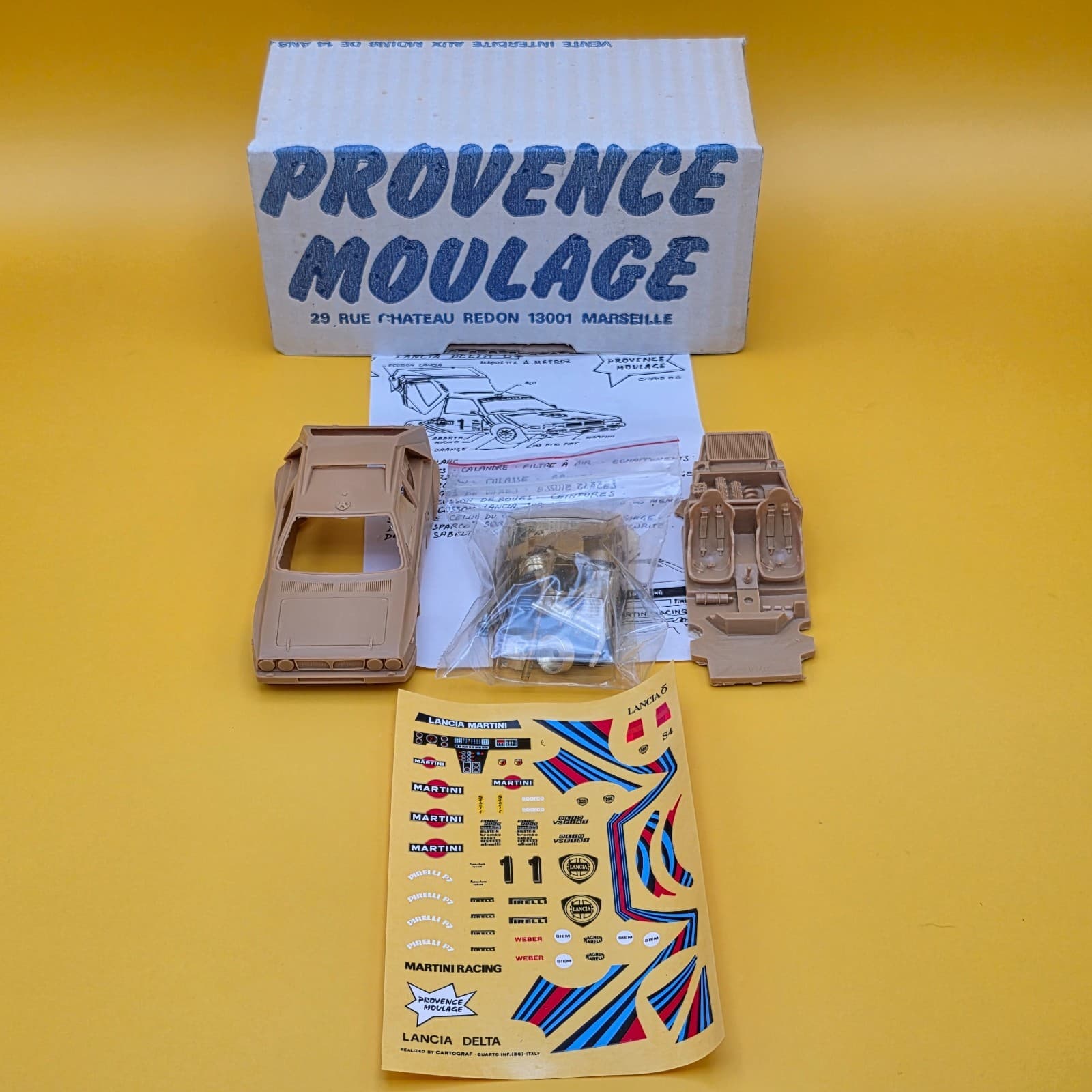 Provence Moulage 1/43 Lancia Delta S4 Rally Built Resin Model