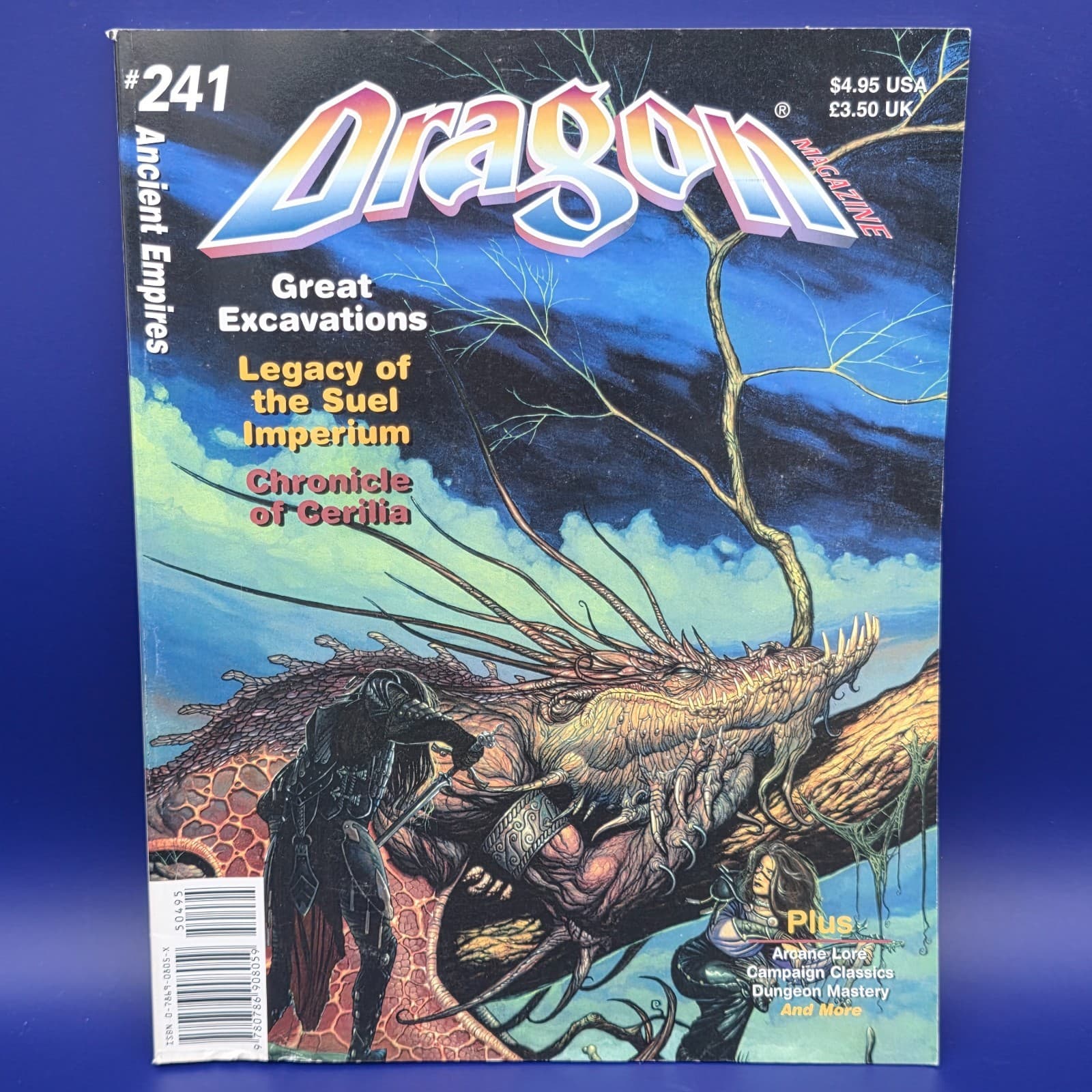 Vintage Dragon Magazine 241 Ancient Empires Fantasy RPG TSR 1997 Softcover