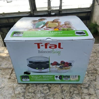 New T-Fal TFal YG2328 Balanced Living Greek Yogurt Maker LCD Timer Automatic