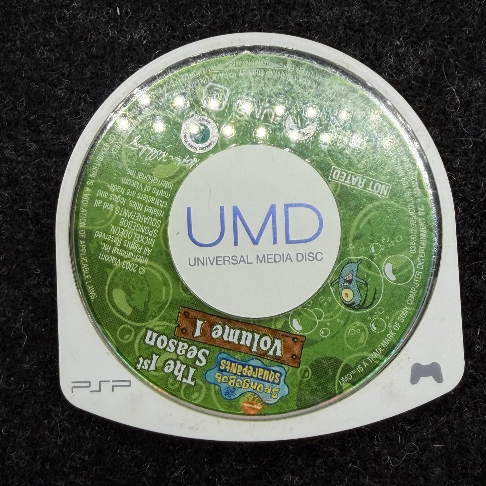 SpongeBob SquarePants the 1st Season Volume 1 - UMD PSP DISC ONLY TESTED