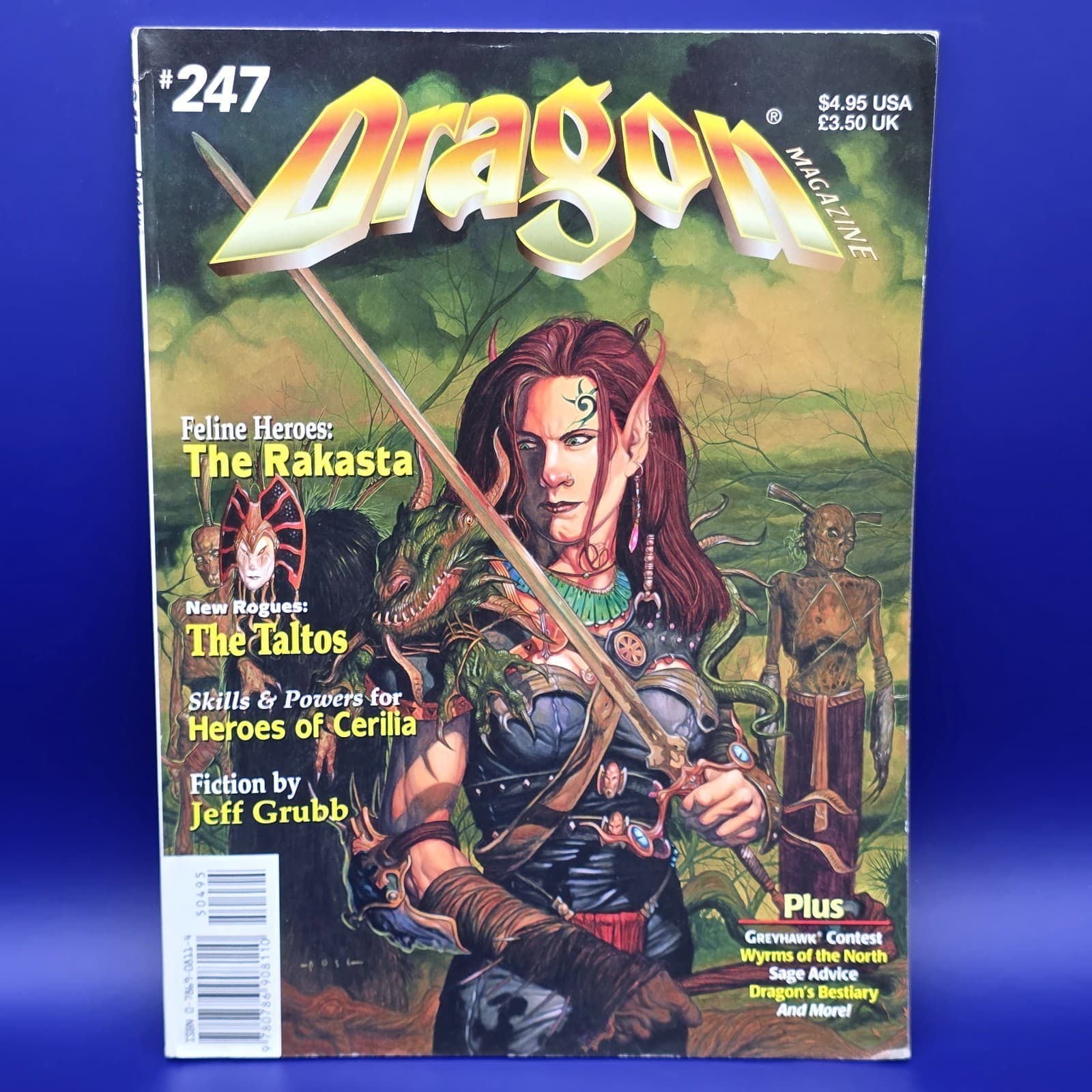 Dragon Magazine #247 - “Feline Heroes – The Rakasta”