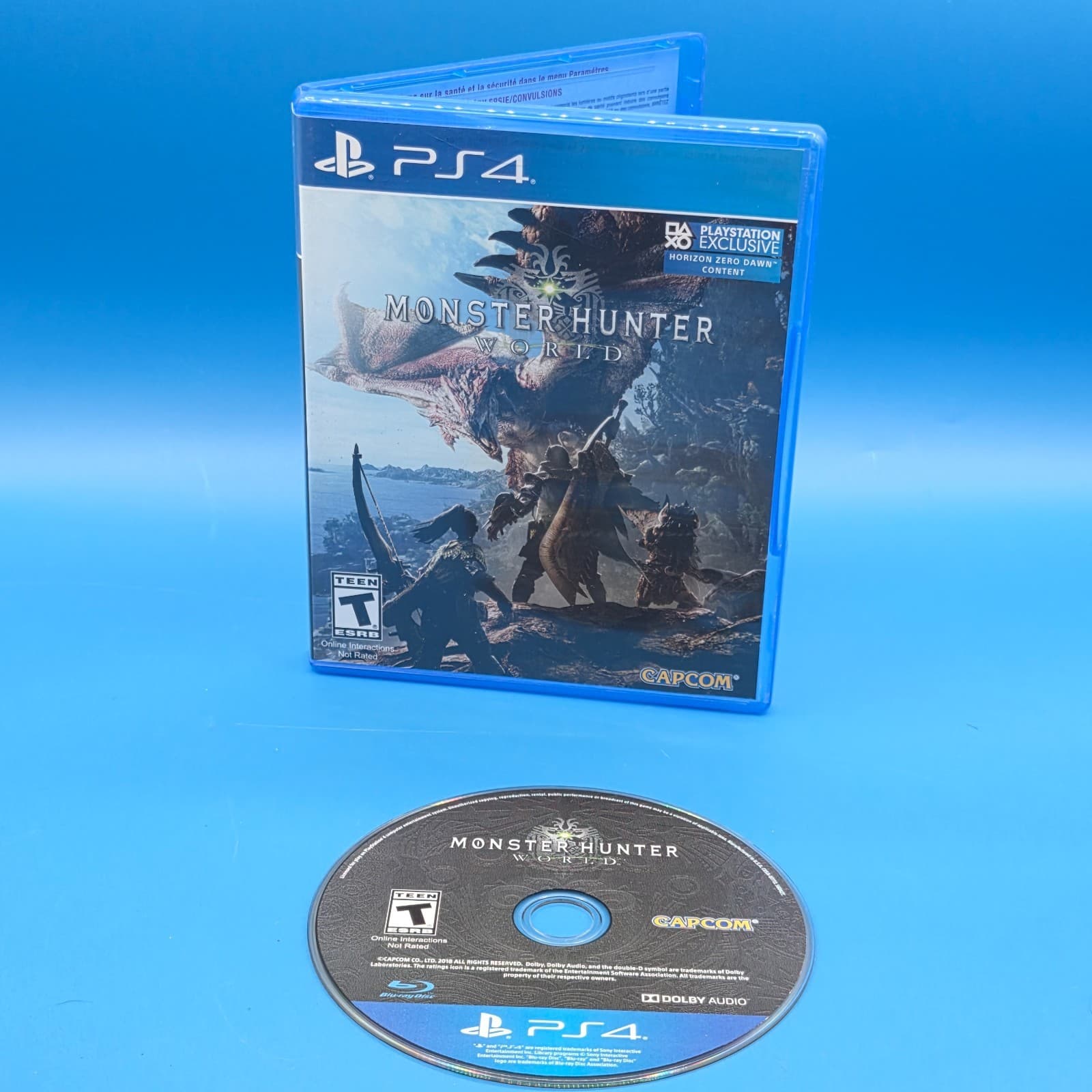 Monster Hunter World - (PS4, 2018)