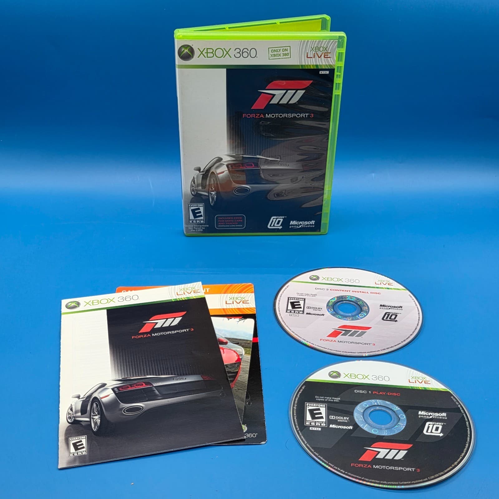 Forza Motorsport 3 Ultimate Collection CIB W/ Manual - Tested - Xbox 360