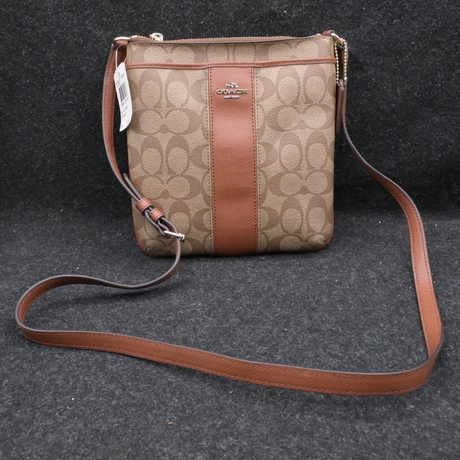 COACH Signature Shoulder Bag Crossbody Sling F52856