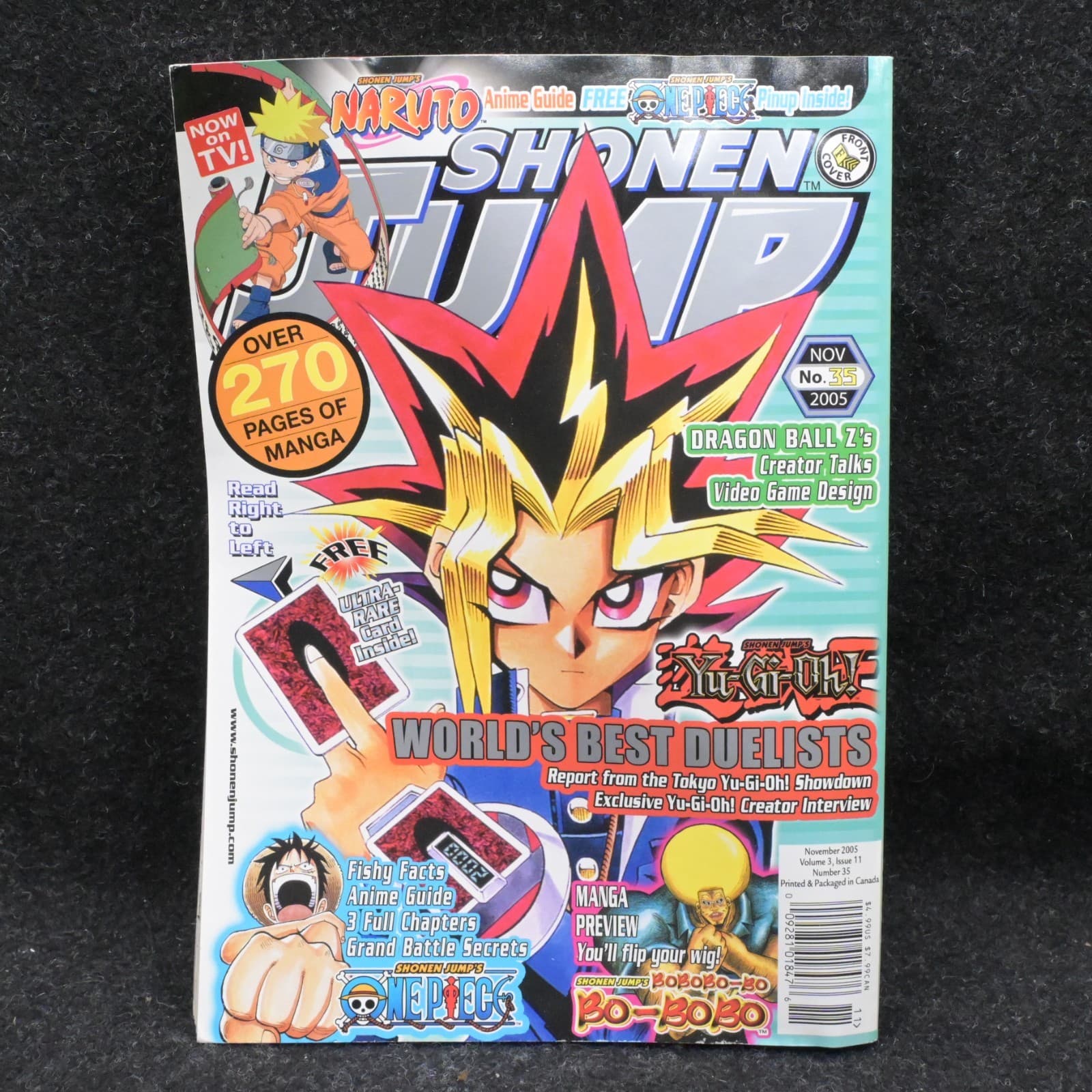 Shonen Jump Magazine November 2005 Volume 3, Issue 11