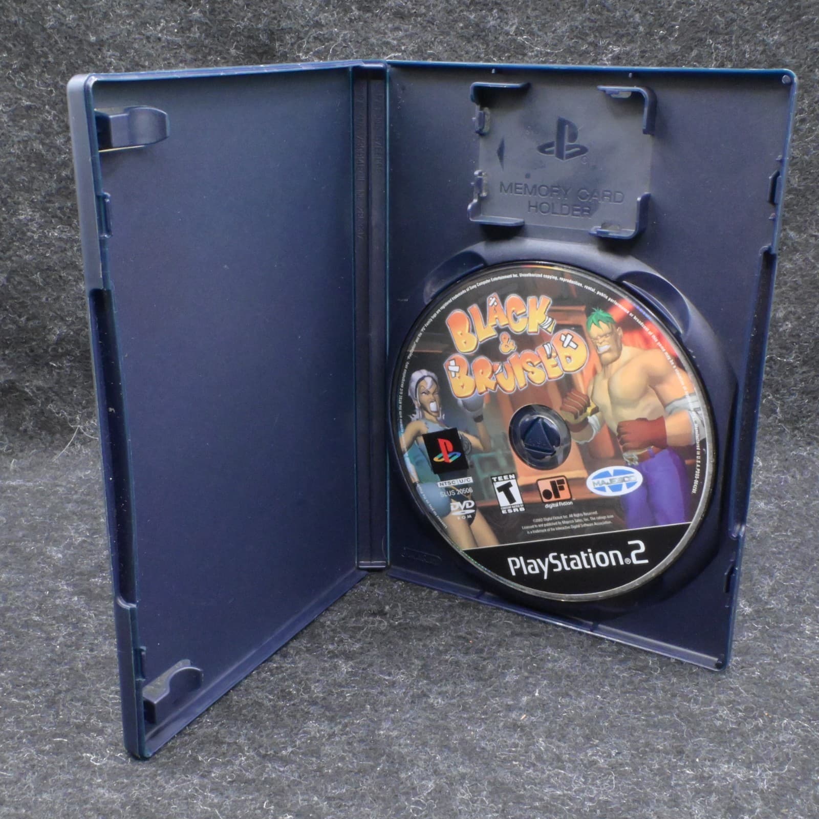 Sony PlayStation 2 PS2 Disc Only TESTED Black and Bruised