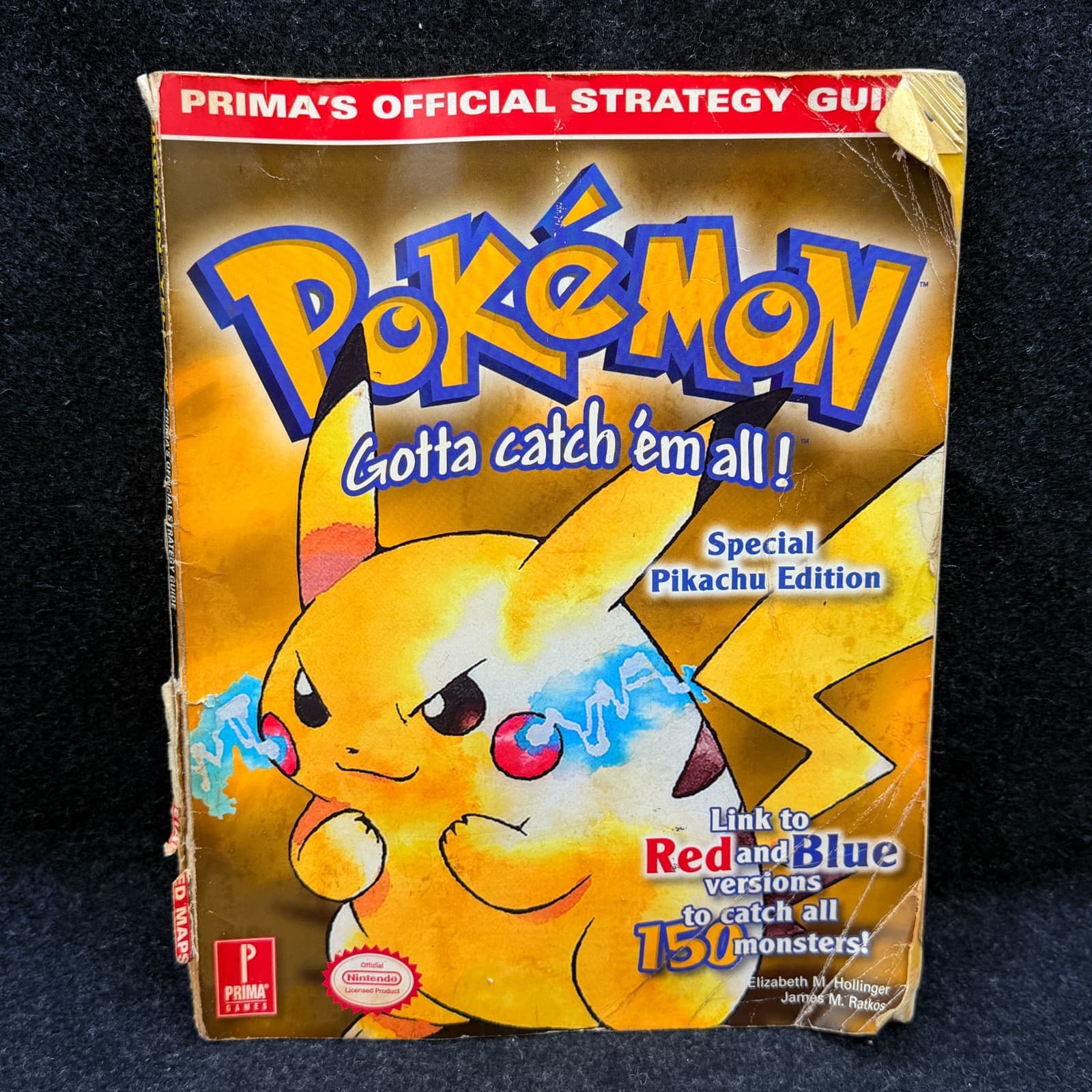 Pokemon Yellow Special Pikachu Edition Prima’s Official Stratagy Guide No Poster