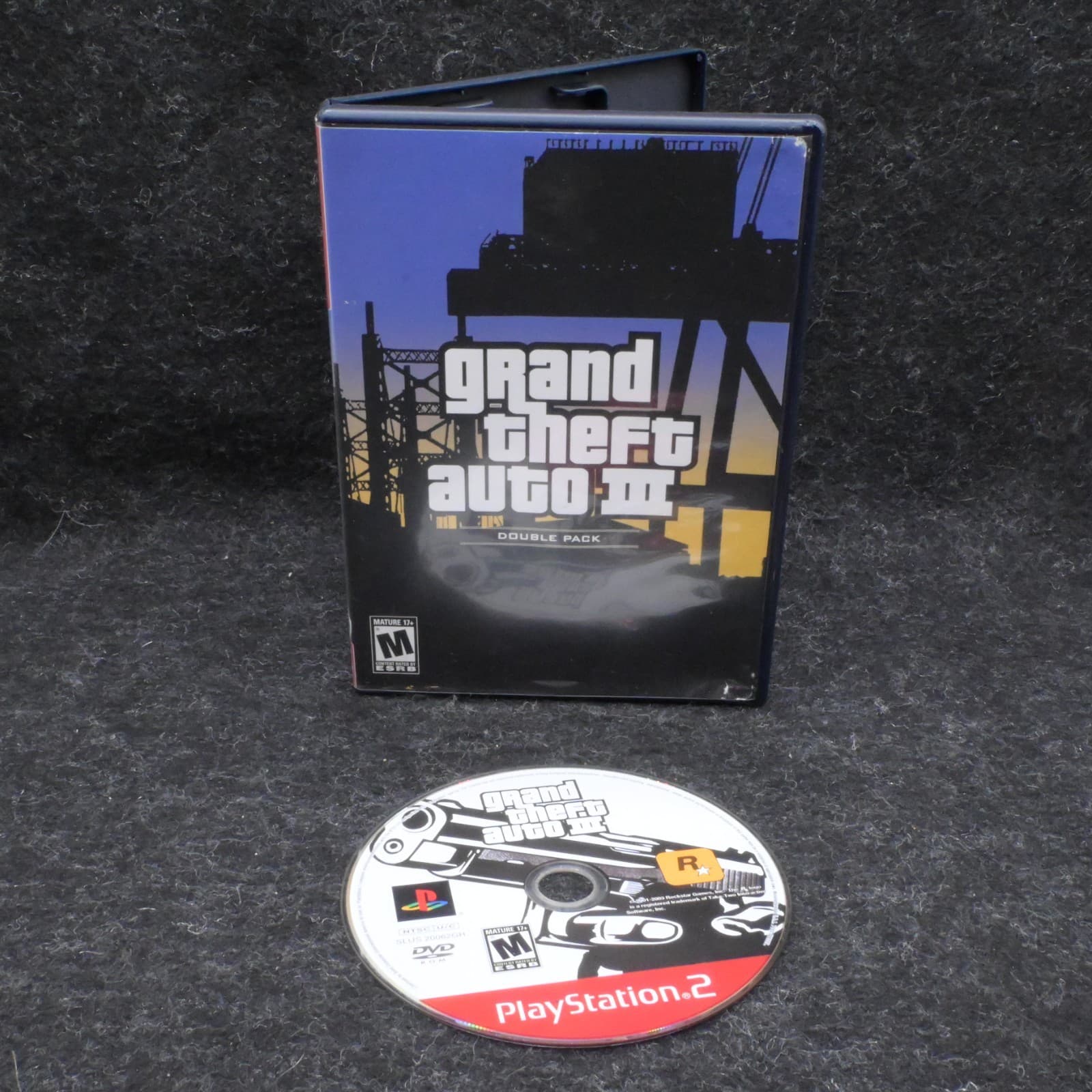 Grand Theft Auto III GTA 3 PS2 PlayStation 2 Game - No Manual