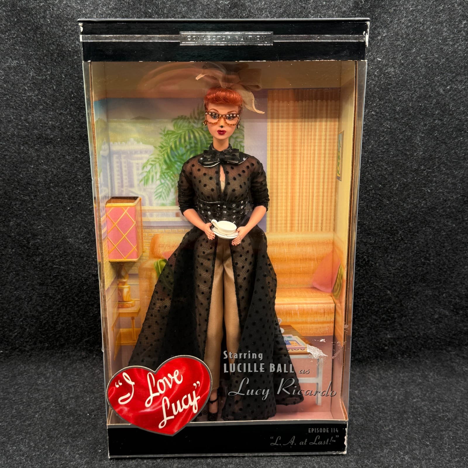 Mattel "I Love Lucy" L.A. At Last Episode 114 Lucille Ball 2002 Collector's Doll