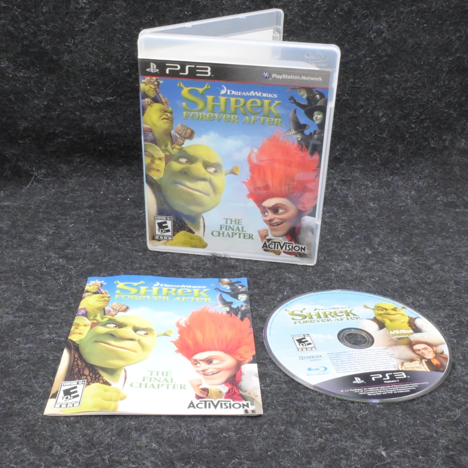 Dreamworks Shrek Forever After Sony PlayStation 3 PS3 Cib Tested and Working