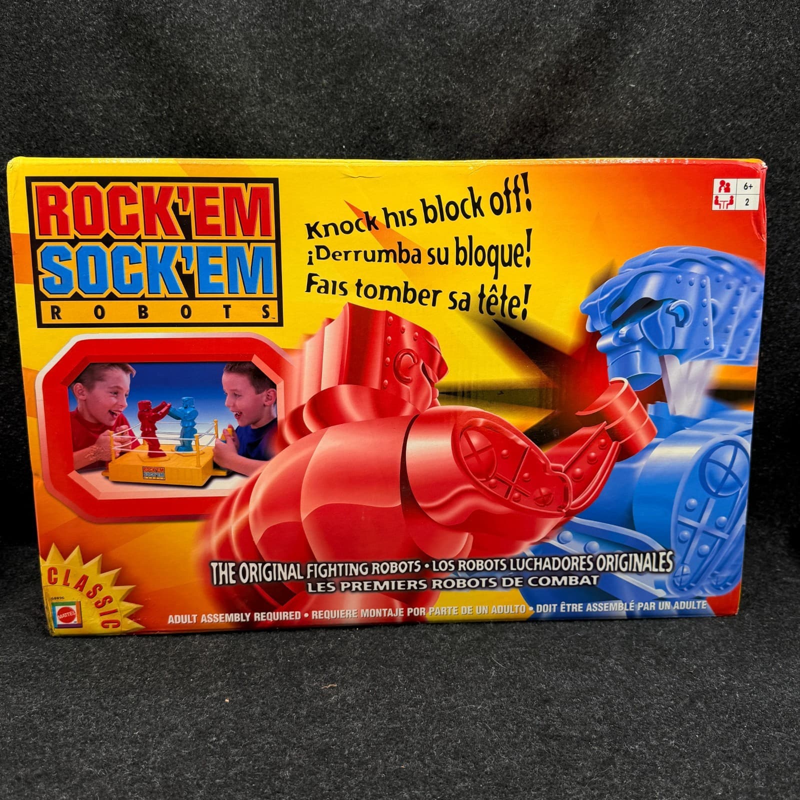 Rock”em Sock”em Robots the original fighters 2003 NIB Sealed