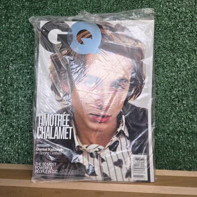 Timothee Chalamet GQ Magazine - March 2018 - Brand New / Sealed - RARE 🔥