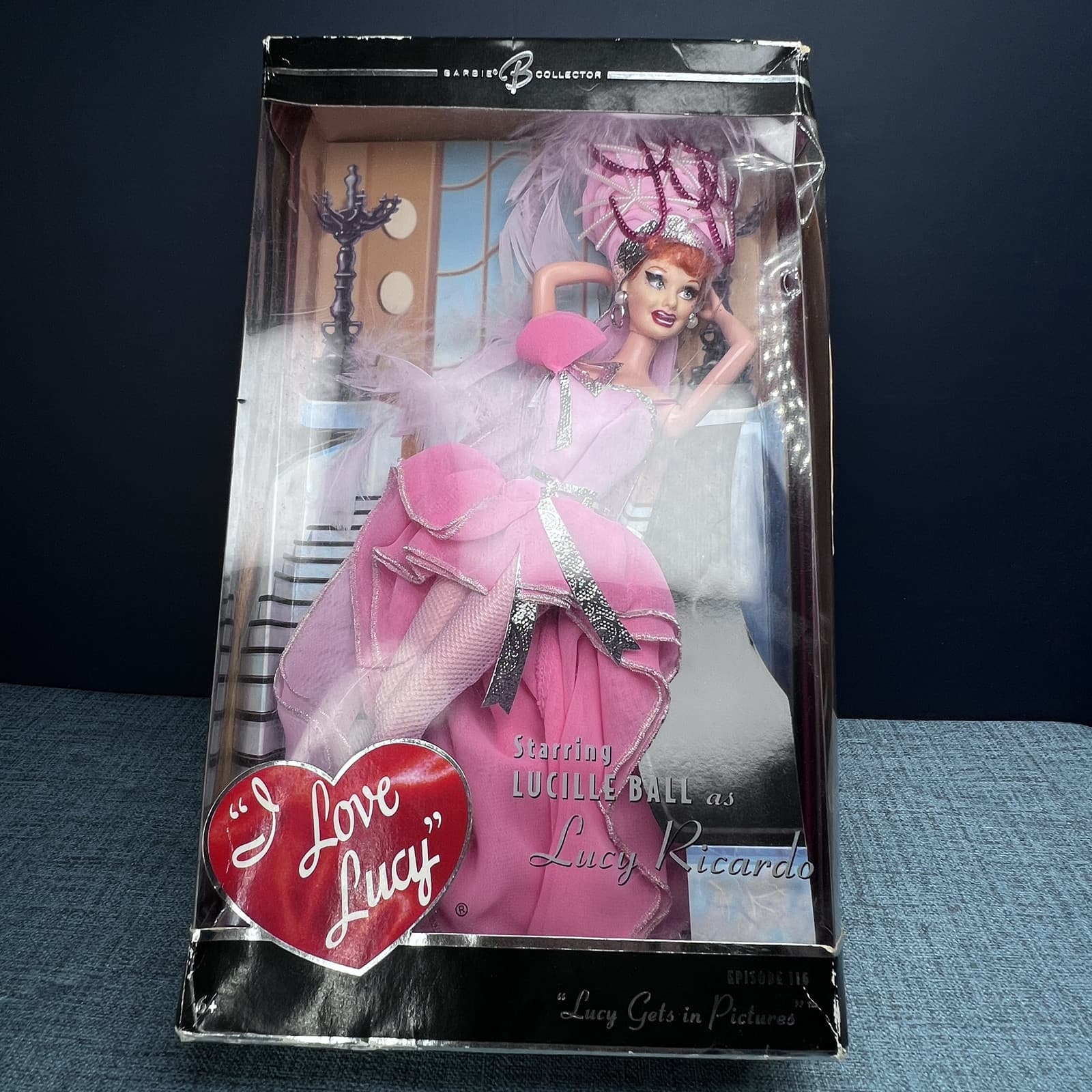 2006 Mattel I Love Lucy Episode 116 “Lucy Gets in Pictures” NIB Lucille Ball!!!