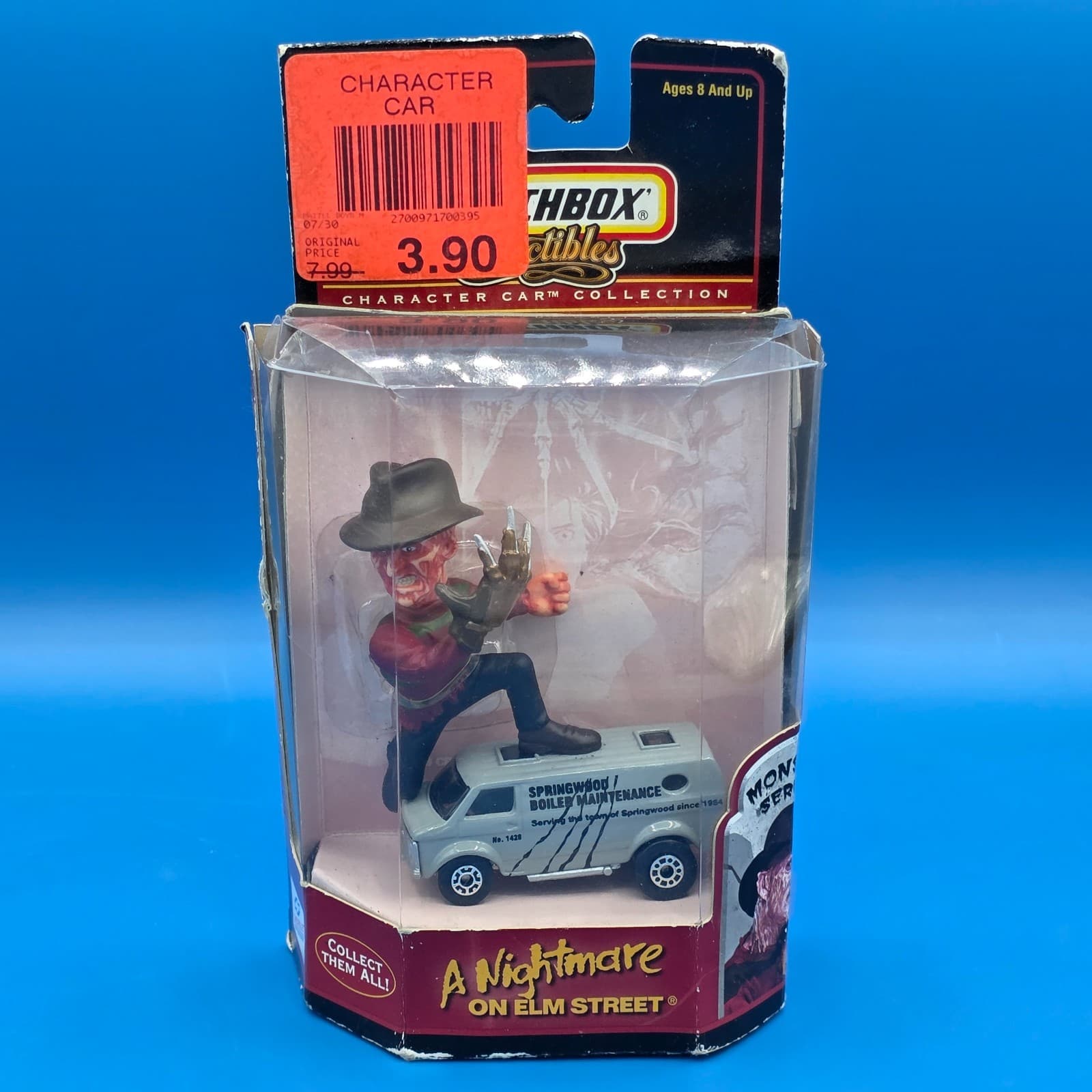 Matchbox Collectibles Monster Series 1999 Nightmare On Elm Street NOS