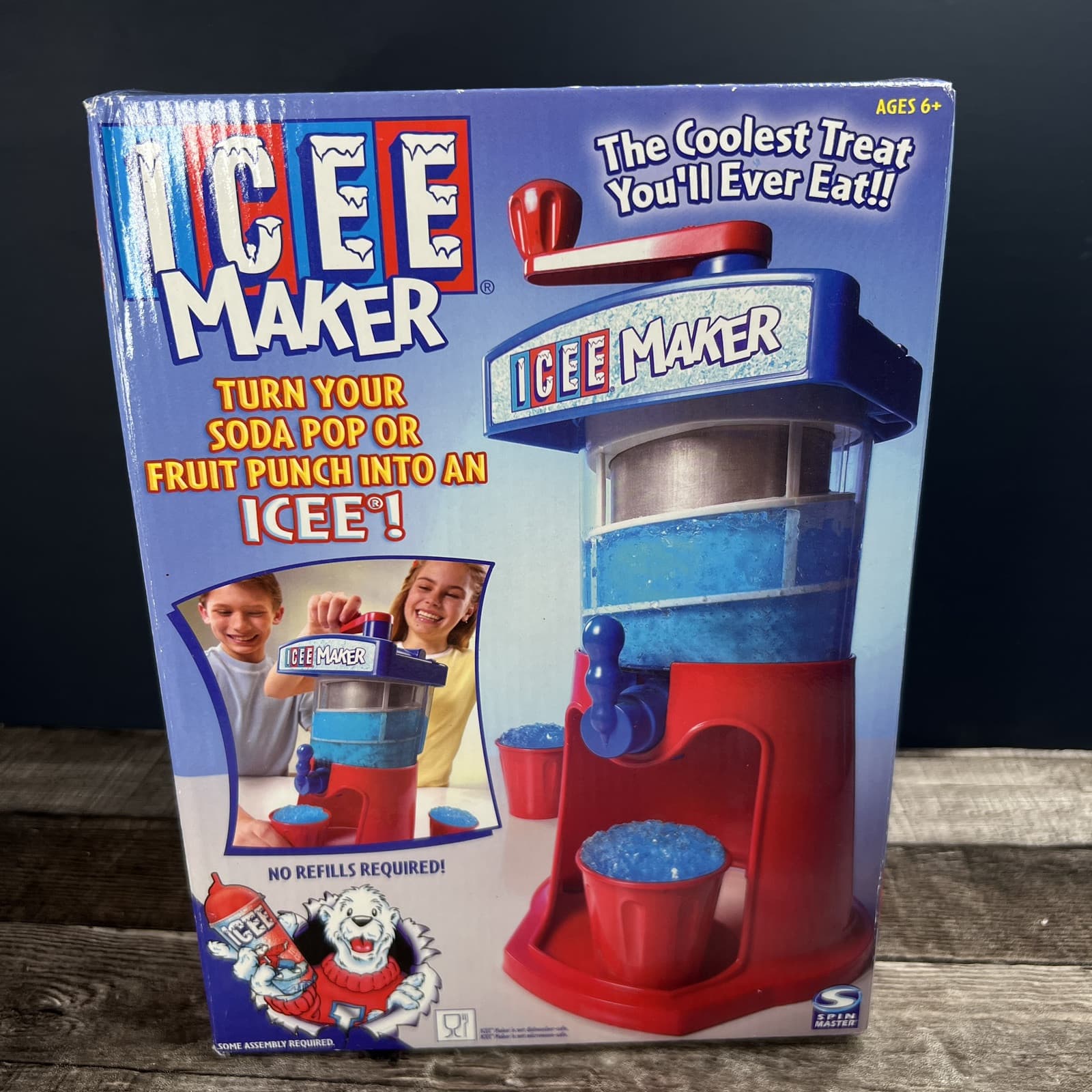 NEW ICEE Maker Machine Slushie Spin Master Toys Frozen Treat Summer Vintage 2002