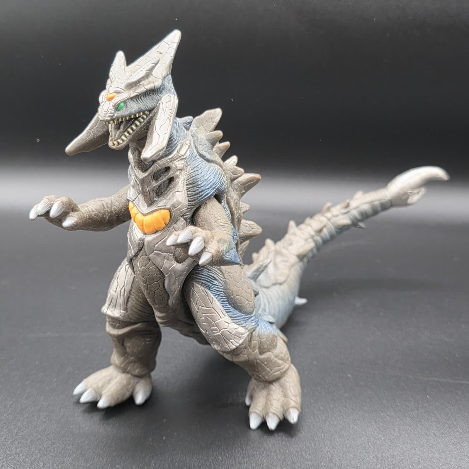 Bandai Ultraman NEO GEOMOS ULTRA MONSTER 6" Figure Series 1998 Kaiju Vinyl Blue
