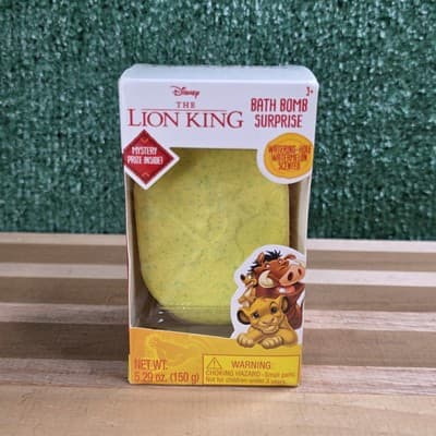 Lion King Bath Bomb Surprise Featuring Timon w/ Mystery Prize Watermelon Scented